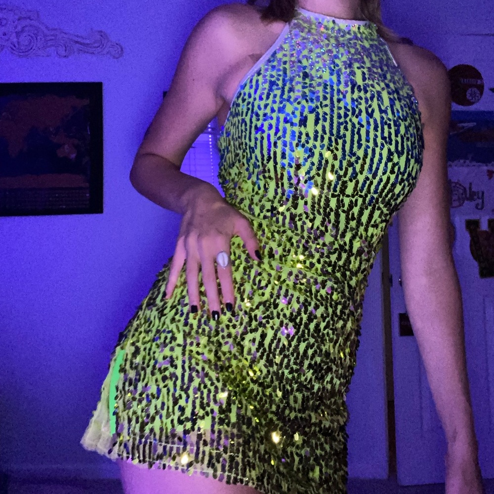 70s Disco meets Y2K Las Vegas clubbing dress ✨